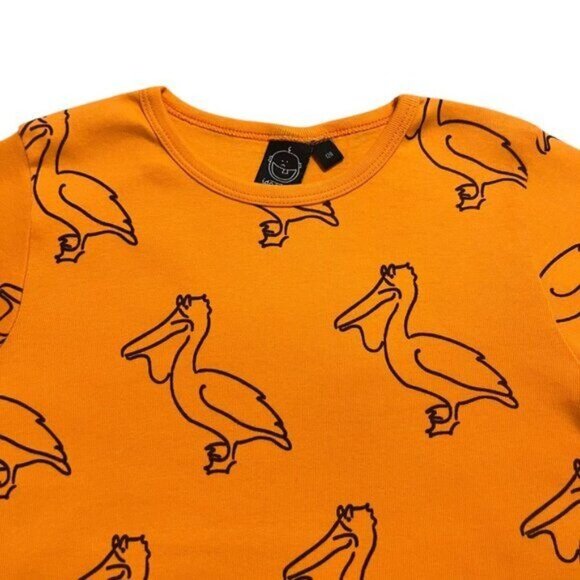 idaT Denmark Sz 128 (8Y) Orange Pelican Shirt - Picture 4 of 5